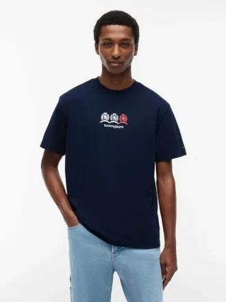 Tommy Jeans Tricou cu logo multi-crest