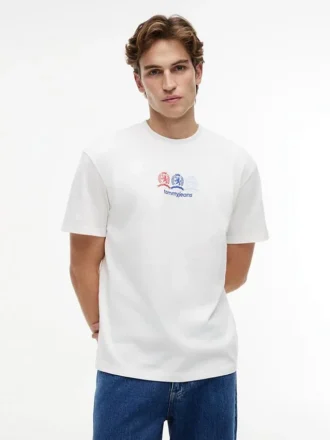 Tommy Jeans Tricou cu logo multi-crest