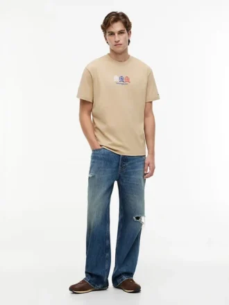 Tommy Jeans Tricou cu logo multi-crest