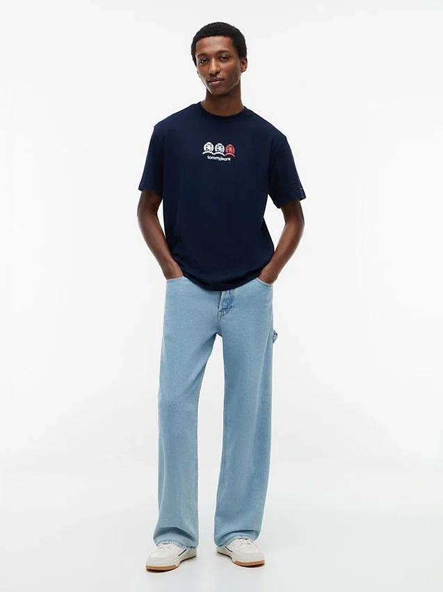 Tommy Jeans Tricou cu logo multi-crest Tommy Jeans Tricou cu logo multi-crest