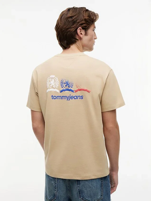 Tommy Jeans Tricou cu logo multi-crest Tommy Jeans Tricou cu logo multi-crest
