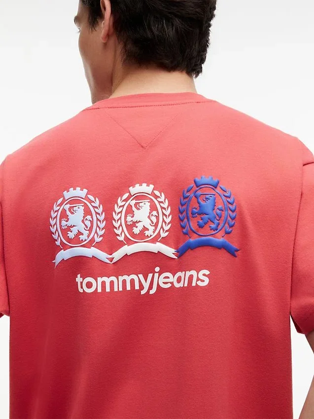 Tommy Jeans Tricou cu logo multi-crest Tommy Jeans Tricou cu logo multi-crest