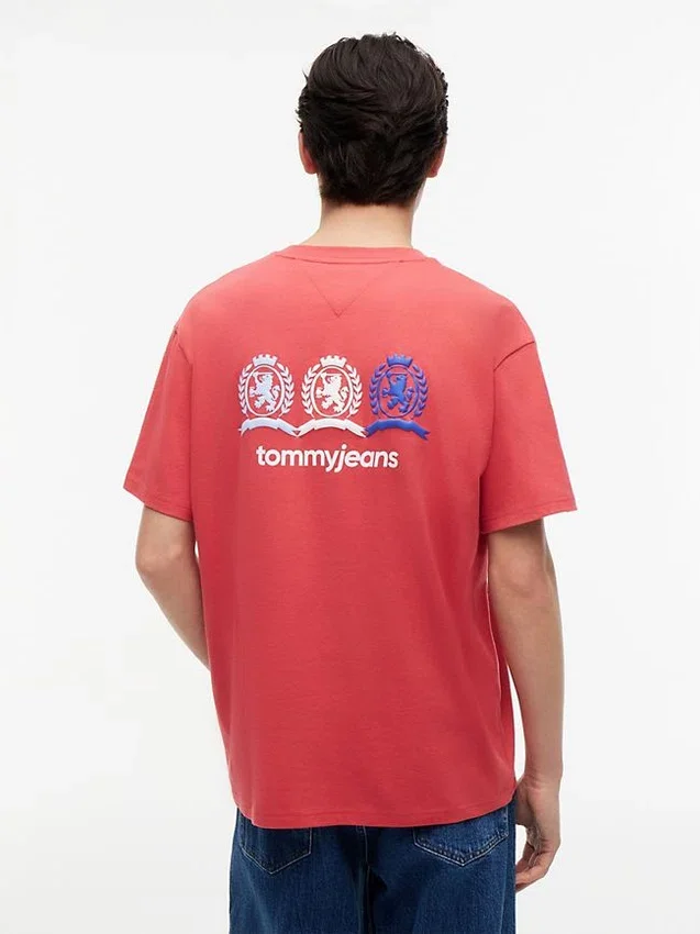 Tommy Jeans Tricou cu logo multi-crest Tommy Jeans Tricou cu logo multi-crest
