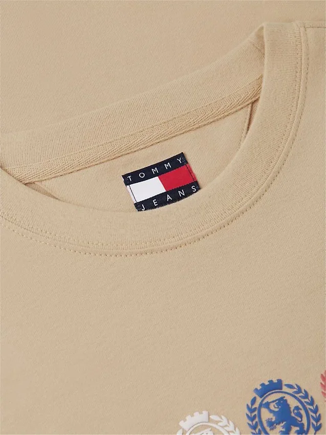 Tommy Jeans Tricou cu logo multi-crest Tommy Jeans Tricou cu logo multi-crest
