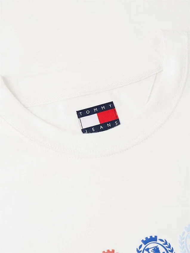 Tommy Jeans Tricou cu logo multi-crest Tommy Jeans Tricou cu logo multi-crest