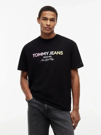 Tommy Jeans Tricou cu logo în degrade