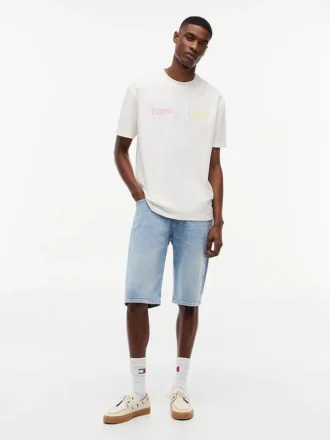 Tommy Jeans Tricou cu logo în degrade