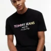 Tommy Jeans Tricou cu logo în degrade Tommy Jeans Tricou cu logo în degrade