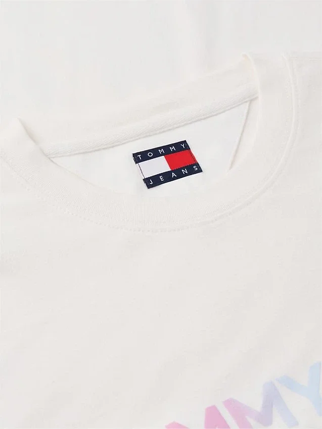 Tommy Jeans Tricou cu logo în degrade Tommy Jeans Tricou cu logo în degrade