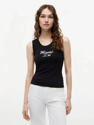 Tommy x Cadillac F1® Team Miami Tricou fără mâneci Tommy x Cadillac F1® Team Miami Tricou fără mâneci