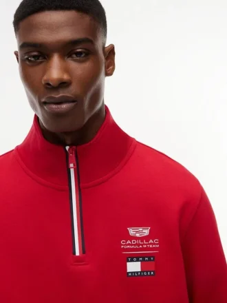 Tommy x Cadillac F1® Team Quarter-Zip Tommy x Cadillac F1® Team Quarter-Zip