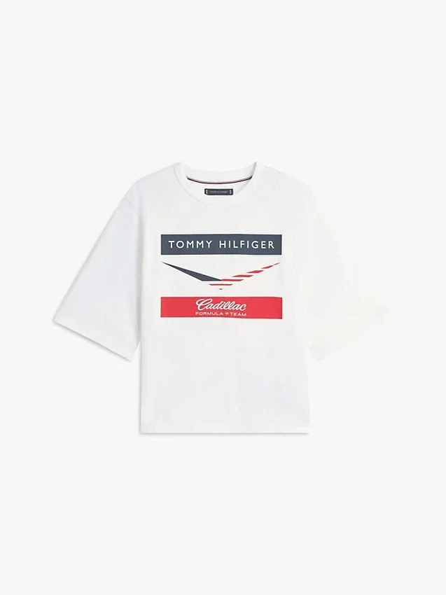 Tommy x Cadillac F1® Team Tricou Boxy Chevron Tommy x Cadillac F1® Team Tricou Boxy Chevron