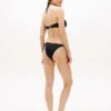 Top de bikini bandeau cu inel O