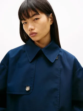 Trench impermeabil Tommy Jeans Blugi Trench impermeabil Tommy Jeans Blugi