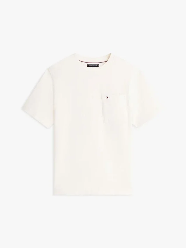 Tricou cu buzunar din jersey cu inserții din plasă Tricou cu buzunar din jersey cu inserții din plasă