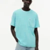 Tricou cu buzunar din material frotir Tricou cu buzunar din material frotir