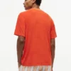 Tricou cu buzunar din material frotir