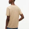 Tricou cu buzunar și dungi Tricou cu buzunar și dungi