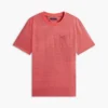 Tricou cu buzunar și dungi Tricou cu buzunar și dungi
