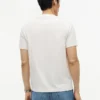 Tricou cu buzunar și dungi pe piept Tricou cu buzunar și dungi pe piept