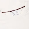 Tricou cu buzunar și dungi pe piept Tricou cu buzunar și dungi pe piept