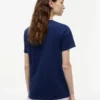 Tricou cu buzunar și monogramă brodată Tricou cu buzunar și monogramă brodată