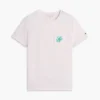 Tricou cu buzunar și monogramă brodată Tricou cu buzunar și monogramă brodată