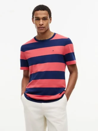 Tricou cu dungi de rugby