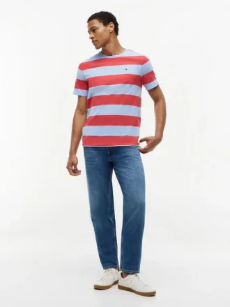 Tricou cu dungi de rugby