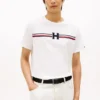 Tricou cu dungi H Tricou cu dungi H