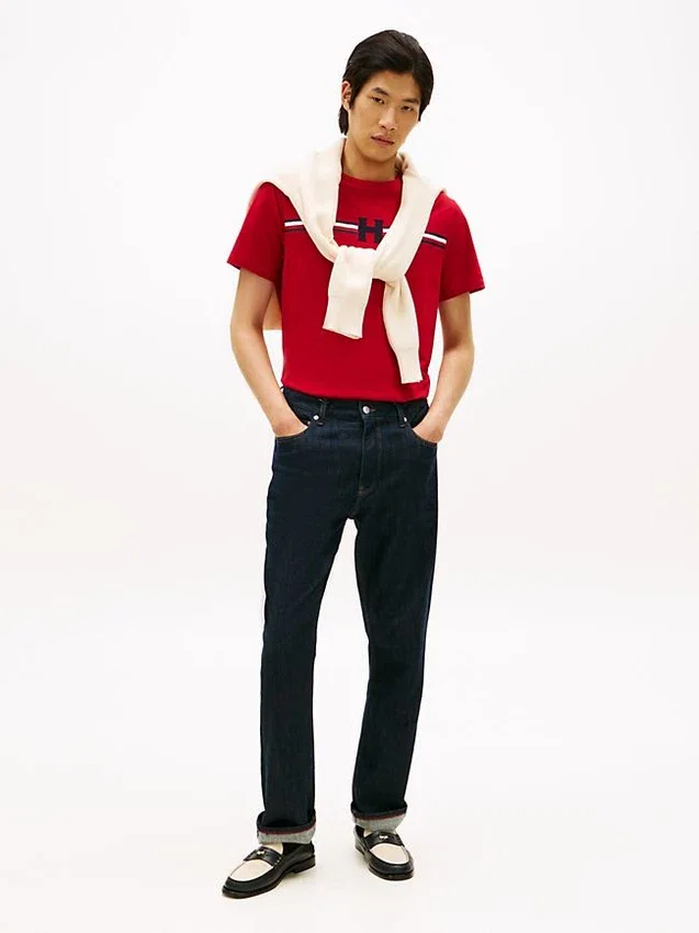 Tricou cu dungi H Tricou cu dungi H