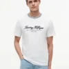 Tricou cu dungi și logo nautic Tricou cu dungi și logo nautic