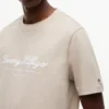 Tricou cu dungi și logo nautic Tricou cu dungi și logo nautic