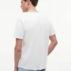 Tricou cu dungi și logo nautic Tricou cu dungi și logo nautic