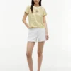 Tricou cu dungi și monogramă în stil nautic Tricou cu dungi și monogramă în stil nautic