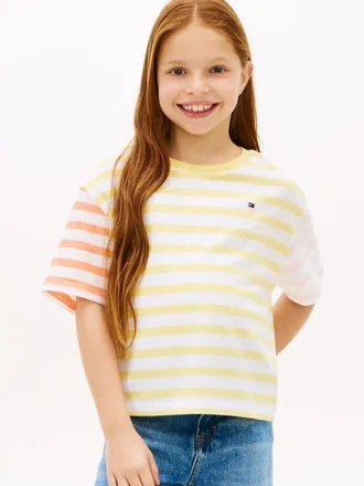 Tricou cu dungi mixte pentru copii