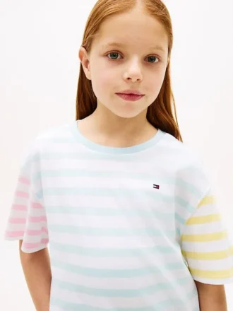 Tricou cu dungi mixte pentru copii