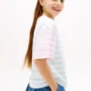Tricou cu dungi mixte pentru copii Tricou cu dungi mixte pentru copii