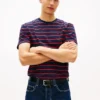 Tricou cu dungi Tommy Jeans Tricou cu dungi Tommy Jeans