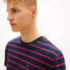 Tricou cu dungi Tommy Jeans Tricou cu dungi Tommy Jeans