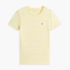 Tricou cu guler rotund și dungi Favorite