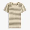Tricou cu guler rotund și dungi Favorite