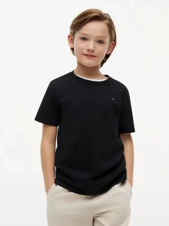Tricou cu guler rotund pentru copii