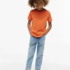 Tricou cu guler rotund pentru copii Tricou cu guler rotund pentru copii