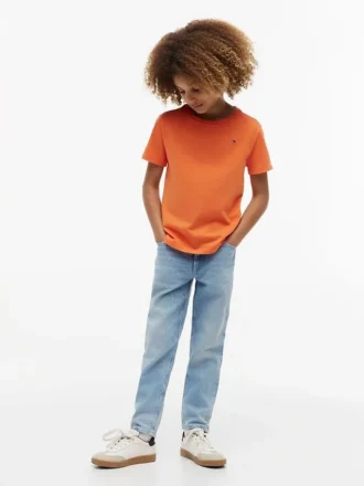 Tricou cu guler rotund pentru copii