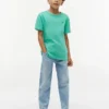 Tricou cu guler rotund pentru copii Tricou cu guler rotund pentru copii
