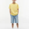 Tricou cu guler rotund pentru copii Tricou cu guler rotund pentru copii