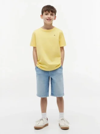 Tricou cu guler rotund pentru copii