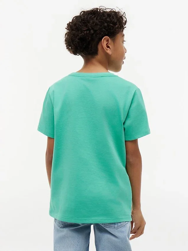 Tricou cu guler rotund pentru copii Tricou cu guler rotund pentru copii