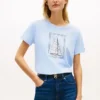 Tricou cu imprimeu cu barcă cu pânze Tricou cu imprimeu cu barcă cu pânze